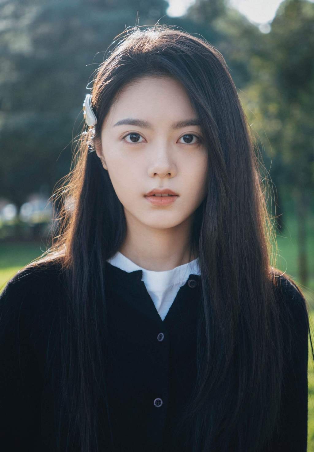 赵今麦被赞好大气的美巴黎时装周看秀生图来了